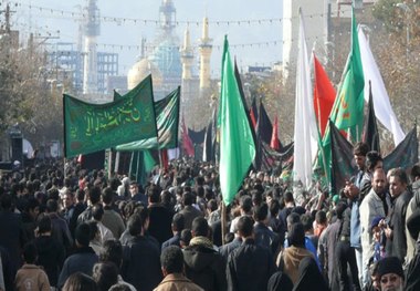 مشهد غرق در عزای حسین (ع)